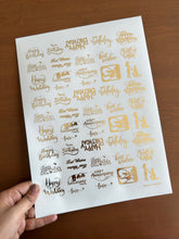 Birthday Stickers Sheet